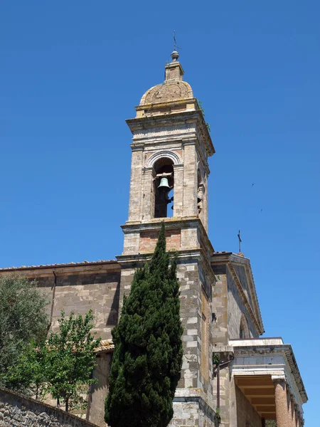 Montalcino Καθεδρικός Ναός Του San Salvatore — Φωτογραφία Αρχείου