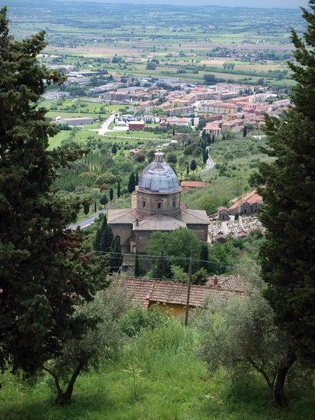 Cortona Εκκλησία Της Santa Maria Del Calcinaio — Φωτογραφία Αρχείου