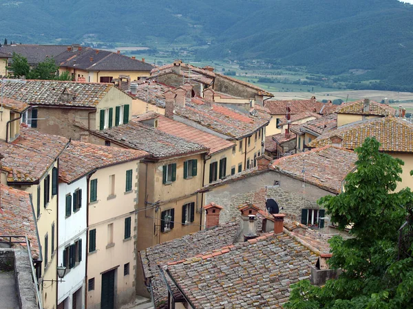 Cortona Cidade Toscana Origem Etrusca — Fotografia de Stock