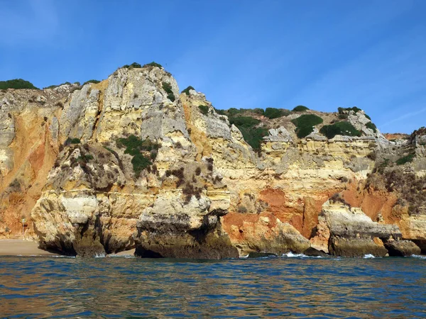 Picturesque Algarve Coast Lagos Cap Vincent — Stock Photo, Image