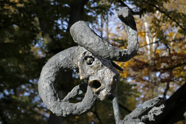 Escultura Actor Parque Esculturas Rietberg — Foto de Stock