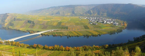 Moselle Valley Panoramic Minheim — Photo