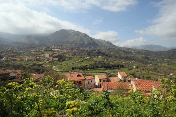 Castelbuono View Castle — Stock Photo, Image