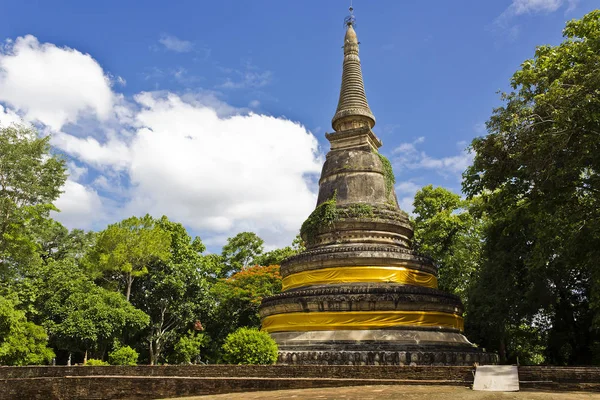 Antigua Pagada Templo Umong Wat Mong Chiangmai Tailandia — Foto de Stock