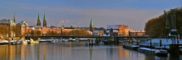 Vacker Utsikt Över Majestätisk Urban Stad — Stockfoto