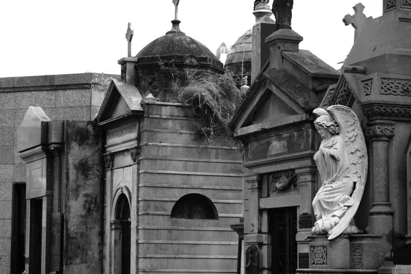 Cemitério Recoleta Bairro Residencial Buenos Aires Argentina — Fotografia de Stock