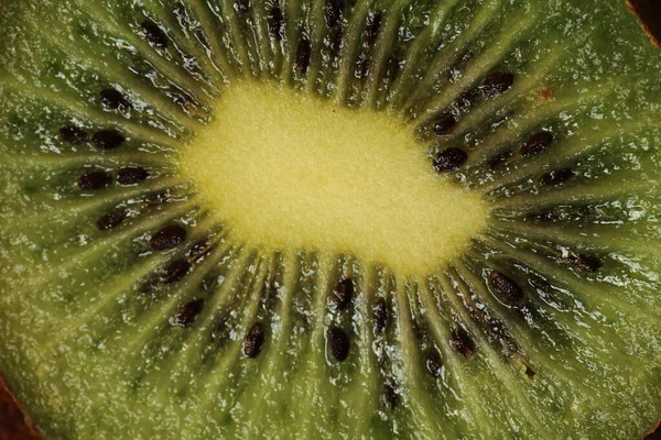 Frische Kiwi Früchte Schmackhafte Grüne Tropische Früchte — Stockfoto