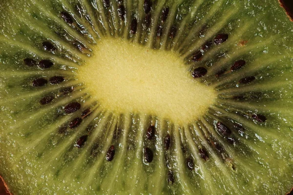 Fresh Kiwi Fruits Tasty Green Tropical Fruit — Stock Photo, Image