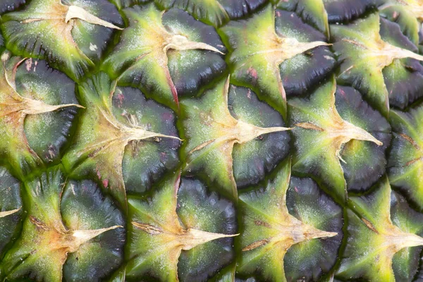 Zbliżenie Tekstury Świeżego Dojrzałego Tła Ananasa — Zdjęcie stockowe