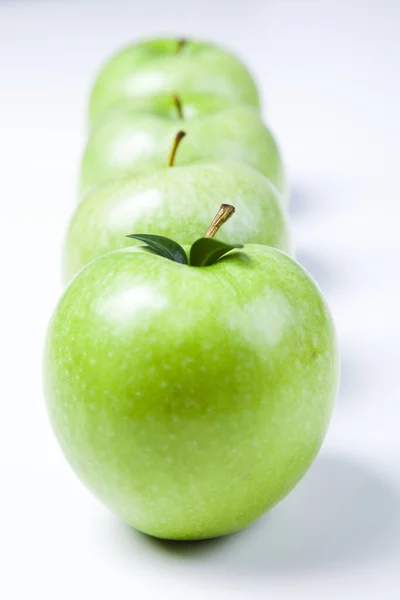 Frische Reife Äpfel Gesunde Ernährung — Stockfoto