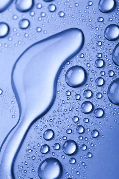 Vattendroppar Vattenstänk — Stockfoto