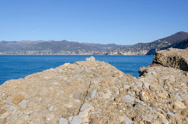 プンタ チャッパの崖と海の風景 — ストック写真