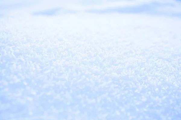 Branco Fresco Neve Fundo Livre Dia Inverno — Fotografia de Stock