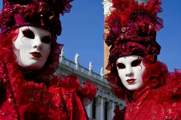 Carnaval Kostuums Masker Festival — Stockfoto