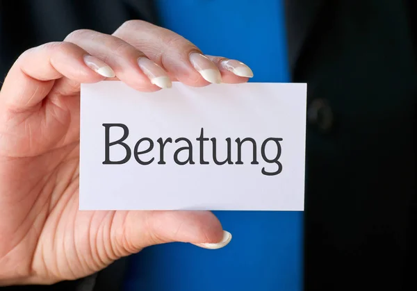 Geschäftsmann Mit Einem Papier Mit Text Speichern Sie Das Datum — Stockfoto