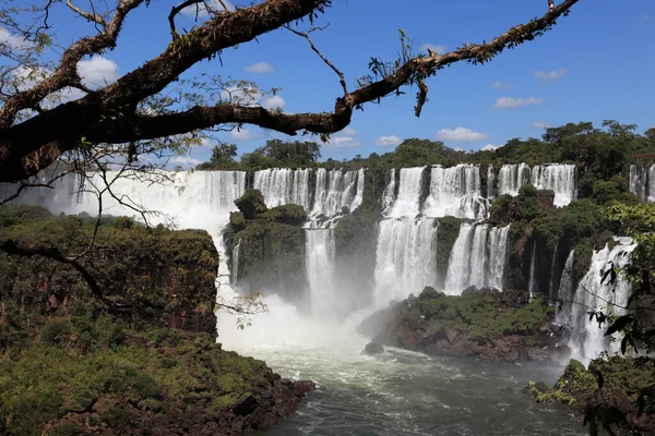 Vista Panoramica Maestoso Paesaggio Con Cascata — Foto Stock