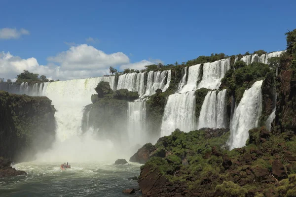 Vacker Utsikt Över Majestätiskt Landskap Med Vattenfall — Stockfoto