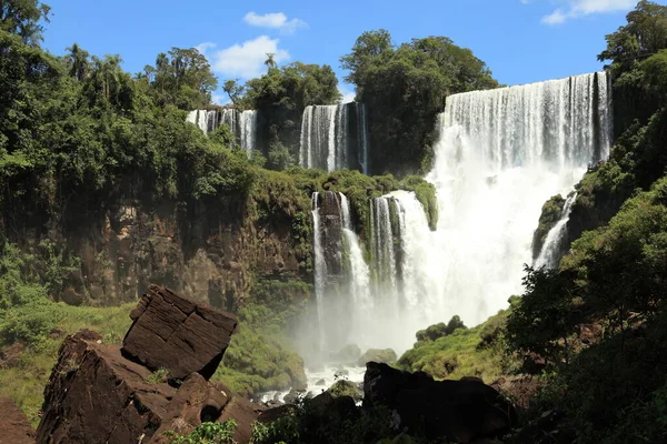 Cachoeira Fluxo Rios Natureza Meio Ambiente — Fotografia de Stock