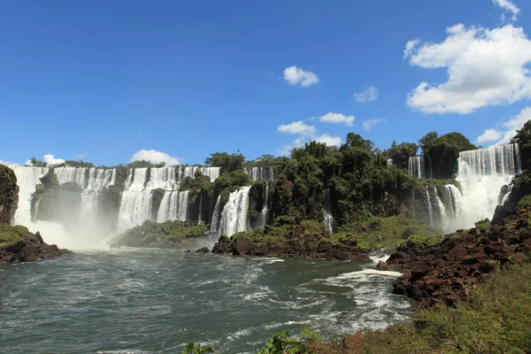 Wasserfall Natur Fluss Und Umwelt — Stockfoto
