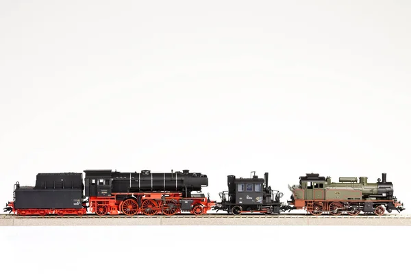 Locomotief Trein Speelgoed Model — Stockfoto