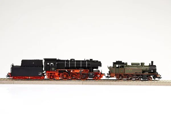 Locomotief Trein Speelgoed Model — Stockfoto