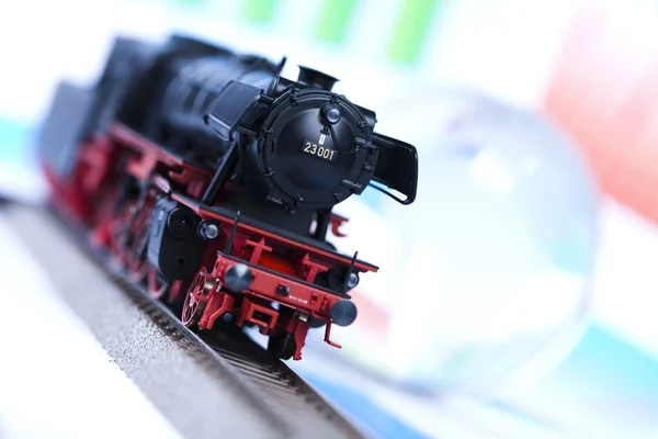 Locomotive Train Toy Model — Stock Photo, Image