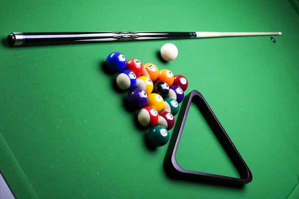 Billiard Gambling Competition Game Chance — Stock Photo, Image
