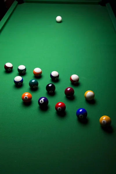 Billiard Balls Pool — Stock Photo, Image