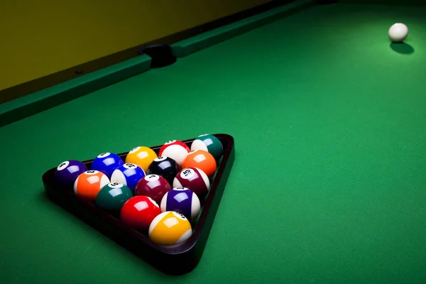 Bilardo Kumar Şans Yarışması — Stok fotoğraf