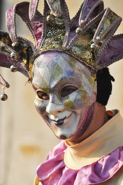 Carnaval Feest Kostuum Masker — Stockfoto