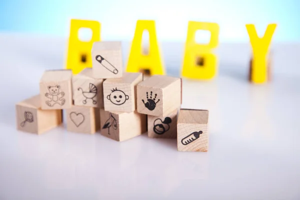 Primer Plano Juguetes Coloridos Para Niños — Foto de Stock