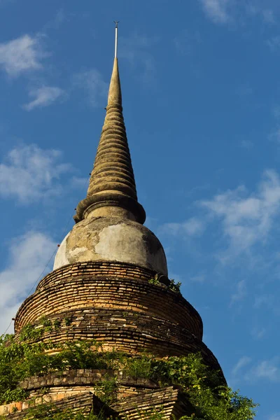 Thajsko Starověké Pagoda Chedi Chiang Mai — Stock fotografie