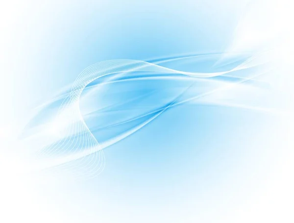 White Blue Waves Eps Vector Background — Stock Photo, Image