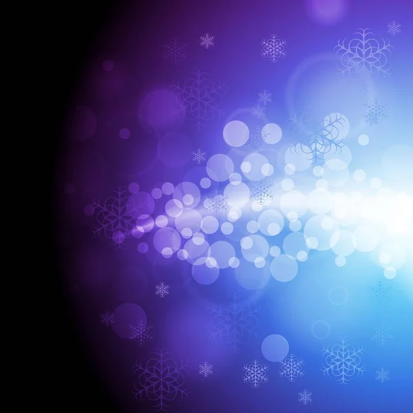 Merry Christmas Abstract Sparkling Background Snowflakes Eps Vector Design — Stock Photo, Image