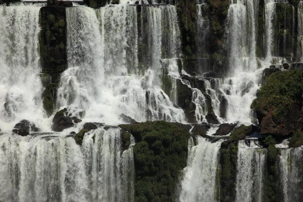 Iguazu Cae Cascada Natural — Foto de Stock