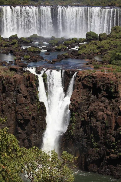 Iguazu Wasserfälle Natur Wasserfall — Stockfoto