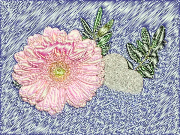 Delikatny Kwiat Jako Prezent Wiele Okazji — Zdjęcie stockowe