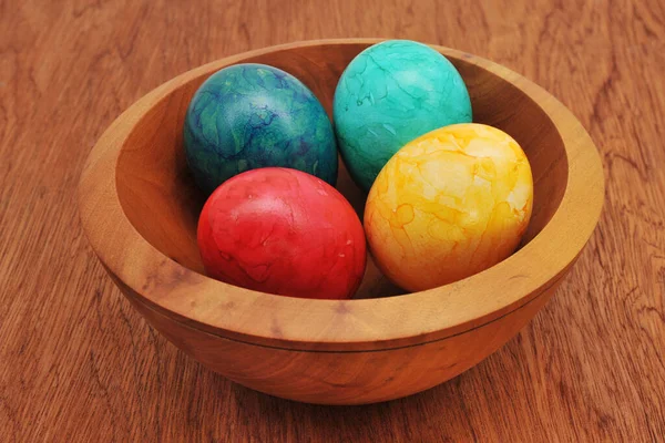 Пасхальные Яйца Разноцветные Яйца — стоковое фото