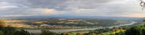 Vista Maria Taferl Austria Inferior Danúbio — Fotografia de Stock