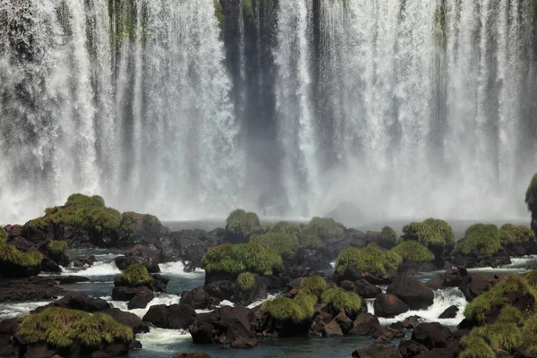 Iguazu Falls Nature Waterfall Stock Image