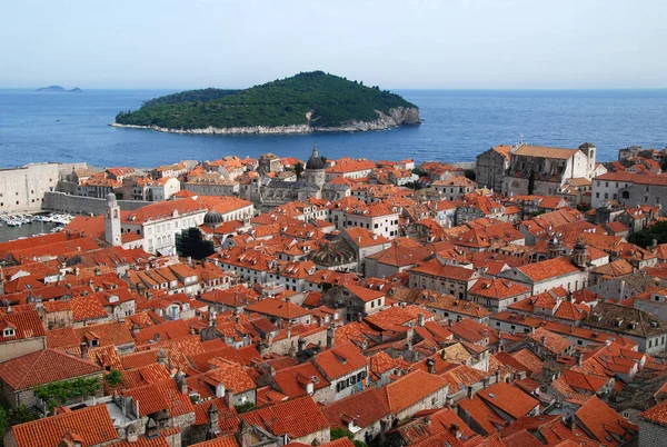 Vista Panorâmica Majestosa Arquitetura Medieval — Fotografia de Stock