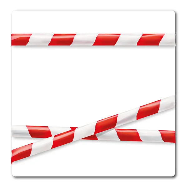Ilustração Vetorial Uma Bandeira Vermelha Branca — Fotografia de Stock