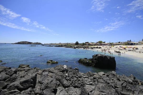 Playas Puerto Cerca Bahia Inglesia Caldera Chile —  Fotos de Stock