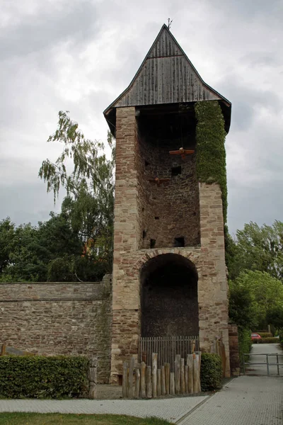 Stadtmauer Wernigerode Half Shell Tower —  Fotos de Stock