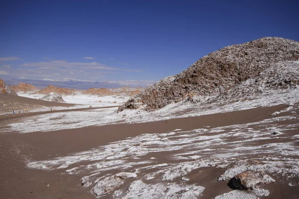 Valle Del Luna Dolina Księżyca Atakama Chile — Zdjęcie stockowe