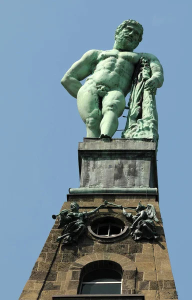 Statue Marbre Hercules — Photo