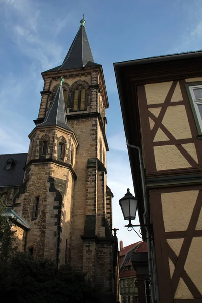 Sthe Sylvestrikirche Wernigerode — Stockfoto