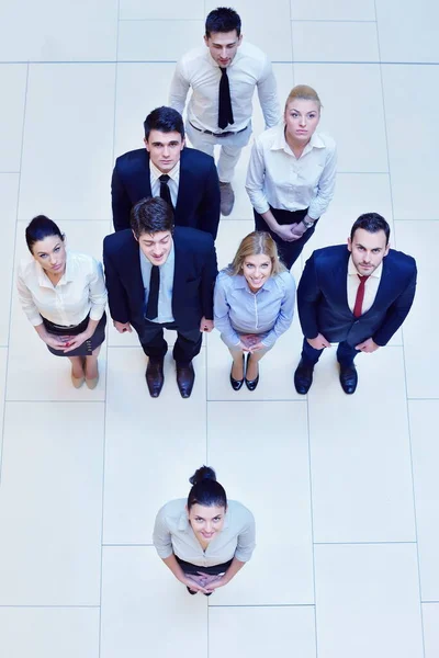 Zakenmensen Groep Bundelen Handen Verblijf Als Team Cirkel Vertegenwoordigen Concept — Stockfoto