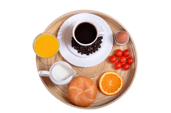 Кофе Сок Завтрак — стоковое фото