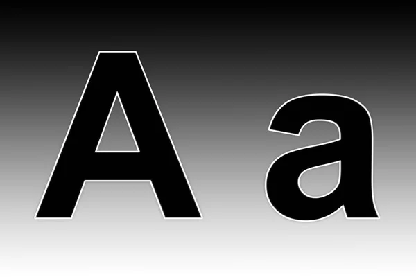 Alfabeto Design Letra Fundo Fonte Abc — Fotografia de Stock
